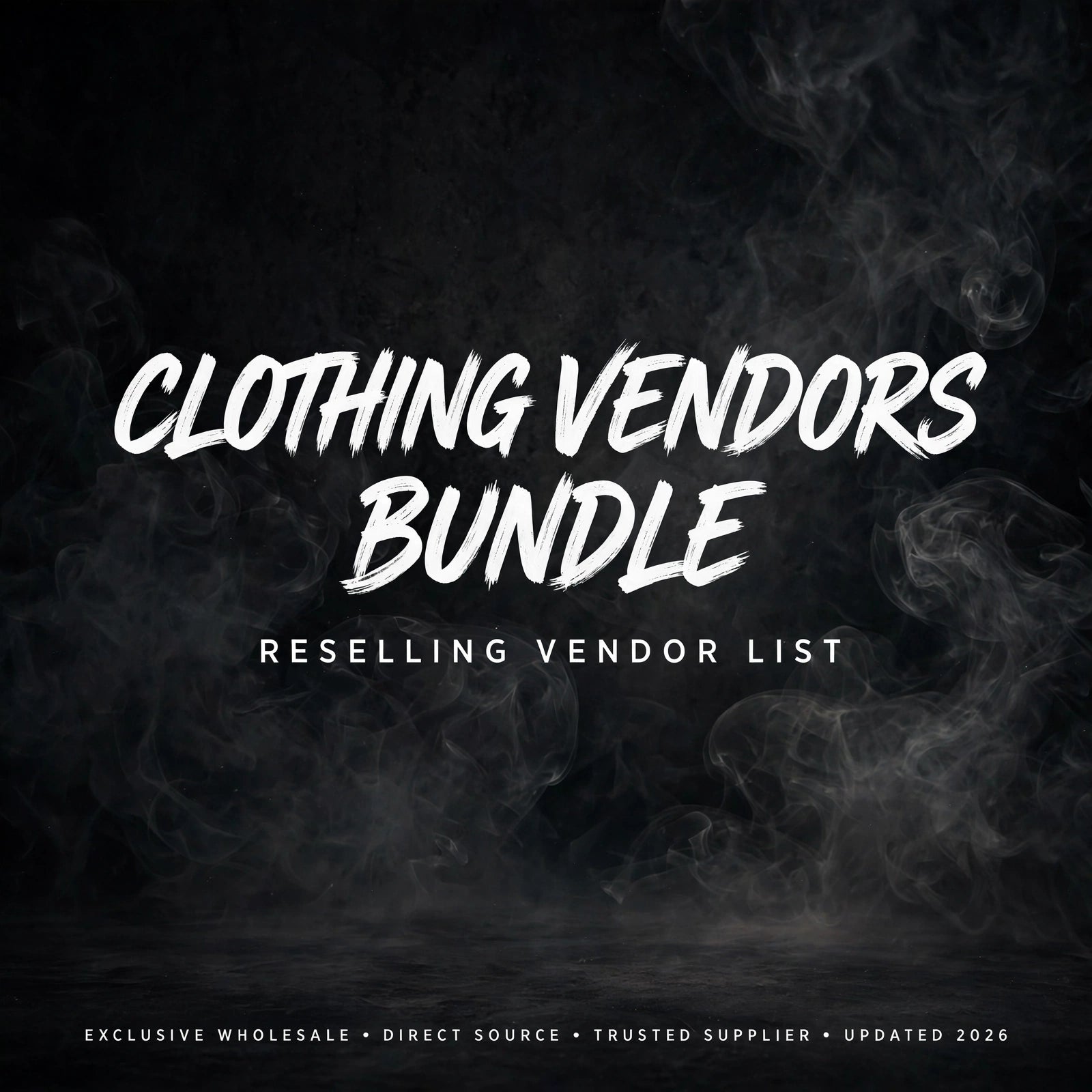 Clothing Vendor Bundle